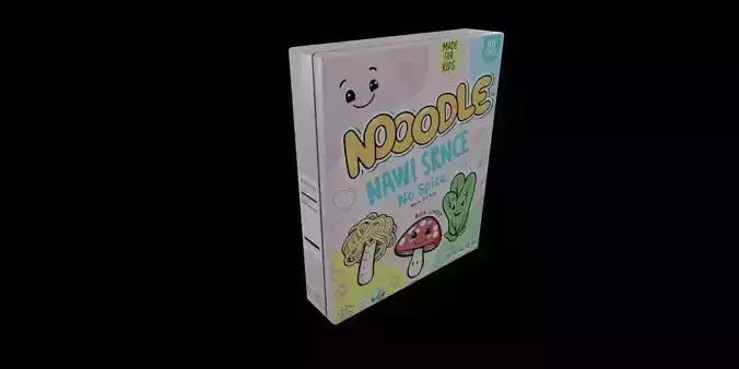 Instant Noodles - GAME READY PBR Low-poly 3D model