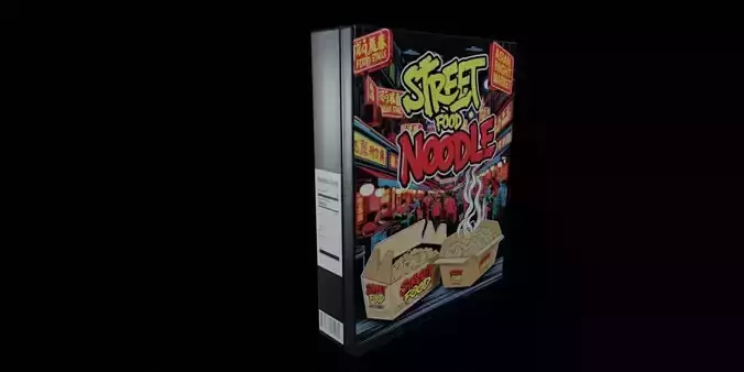 Instant Noodles - GAME READY PBR Low-poly 3D model