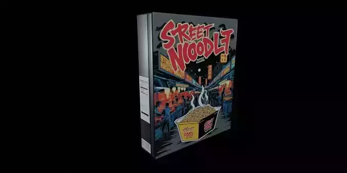 Instant Noodles - GAME READY PBR Low-poly 3D model