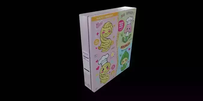 Instant Noodles - GAME READY PBR Low-poly 3D model