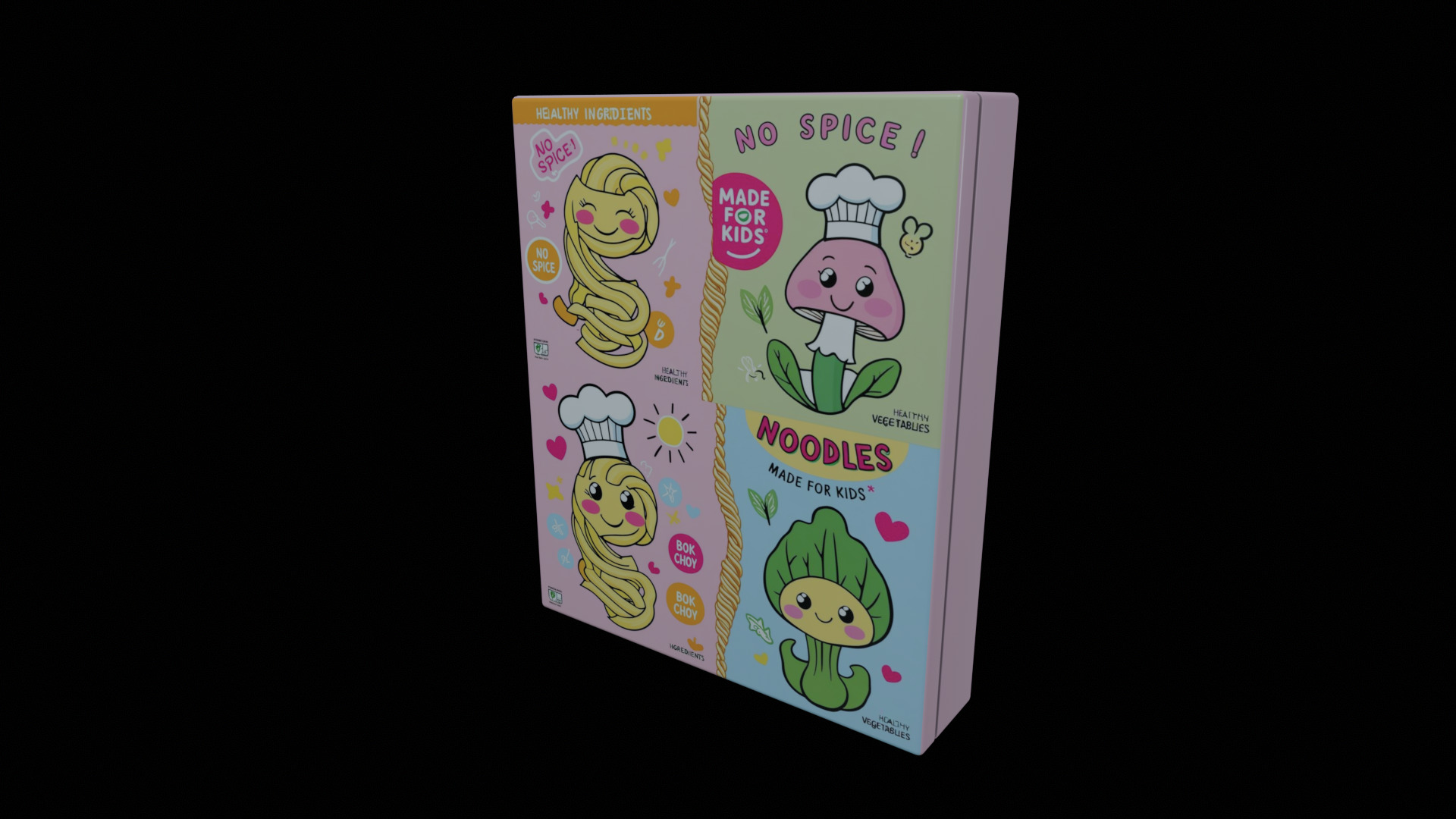 Instant Noodles - GAME READY PBR Low-poly 3D model Low-poly 3D model_4