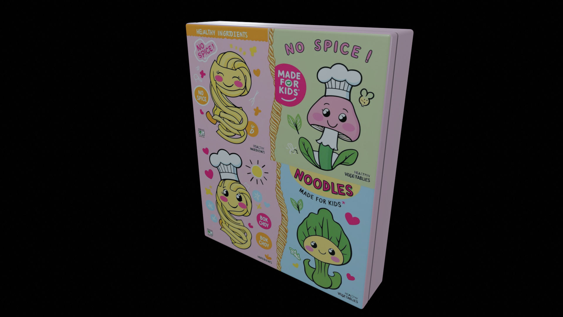 Instant Noodles - GAME READY PBR Low-poly 3D model Low-poly 3D model_3