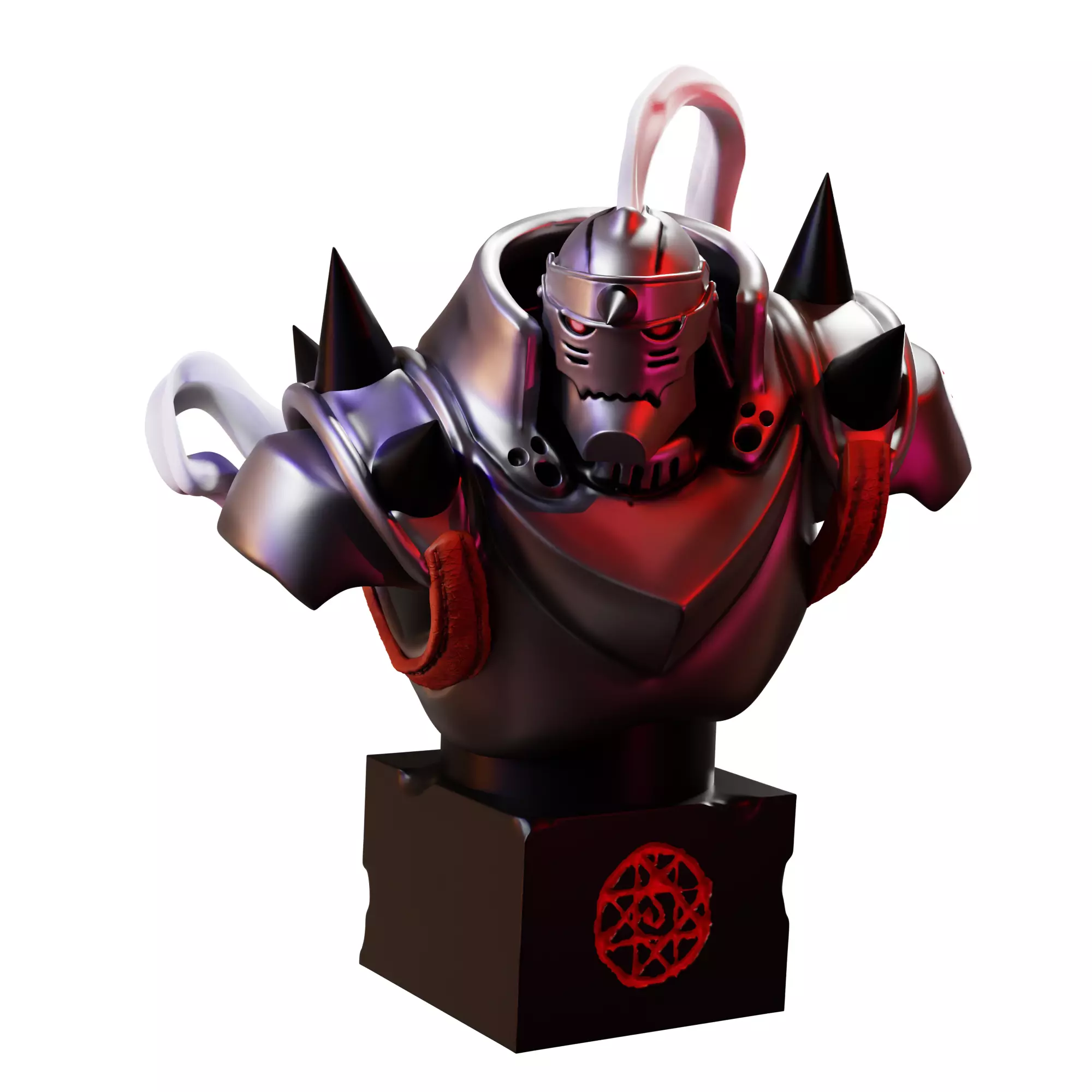 Alphonse Elrick  Fullmetal Alchemist  3D print model_0