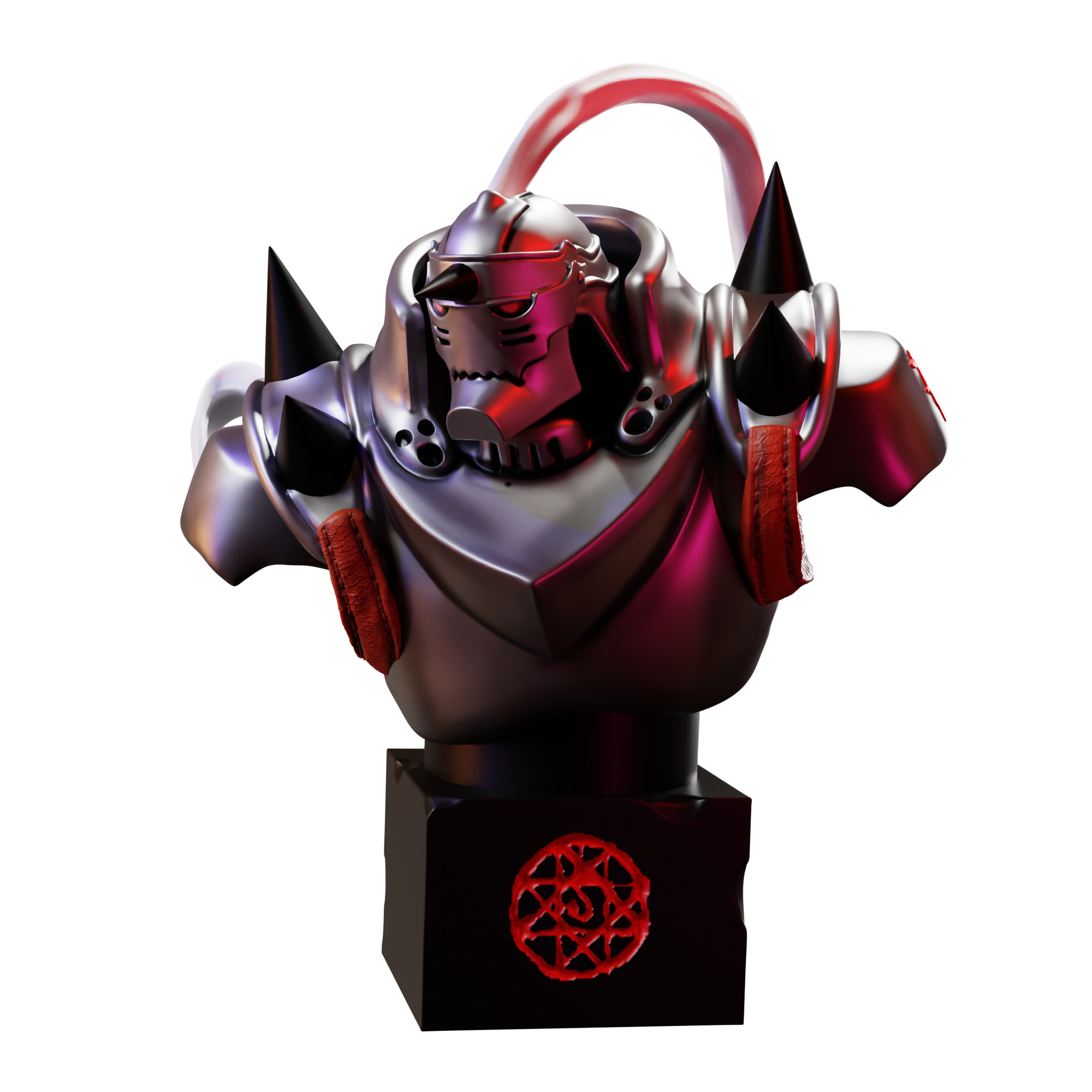 Alphonse Elrick  Fullmetal Alchemist  3D print model_1