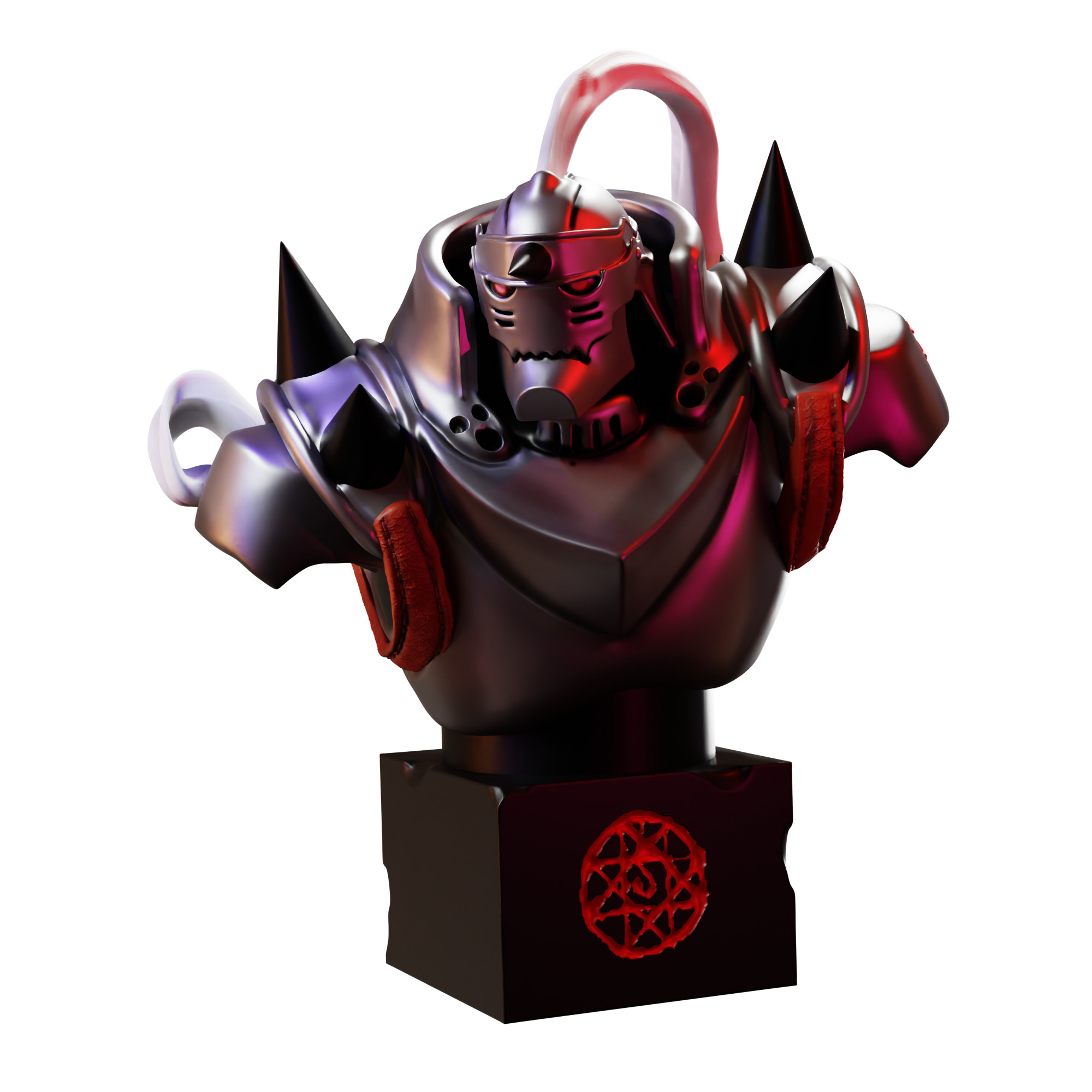 Alphonse Elrick  Fullmetal Alchemist  3D print model_10
