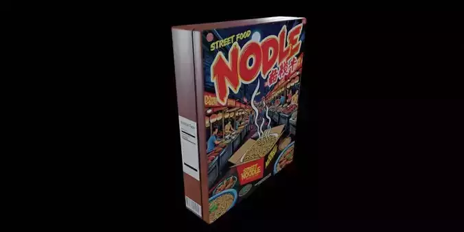 Instant Noodles - GAME READY PBR Low-poly 3D model