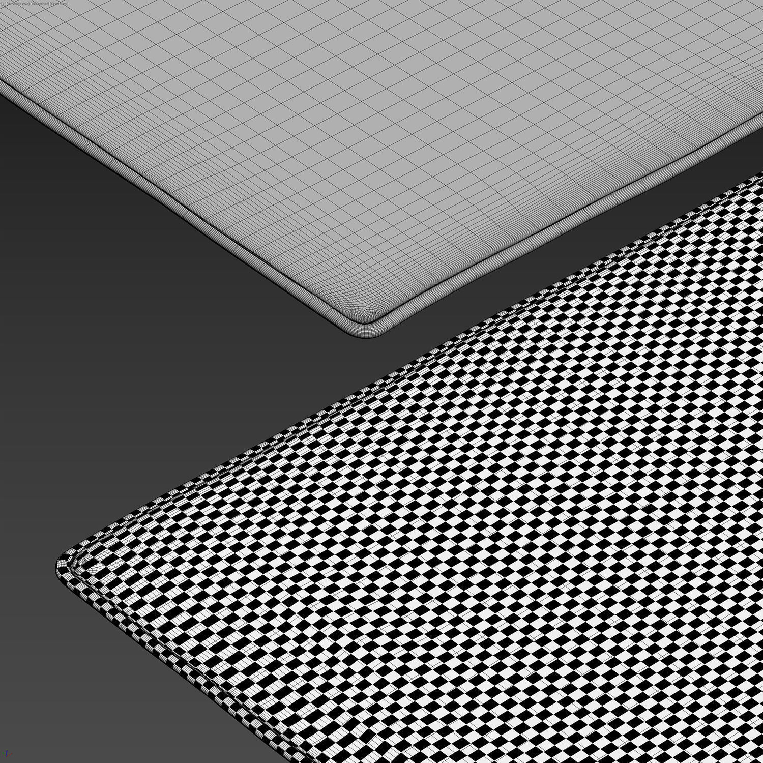 Carpet set 2237 - Hand Tufted Rug - 5K 3D model_4