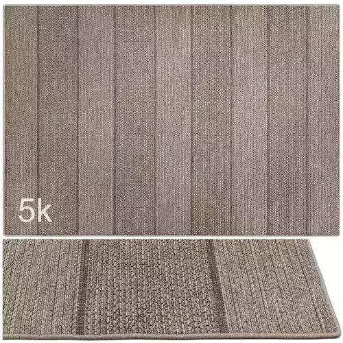 Carpet set 2228 - Jute Rug Taupe - 5K