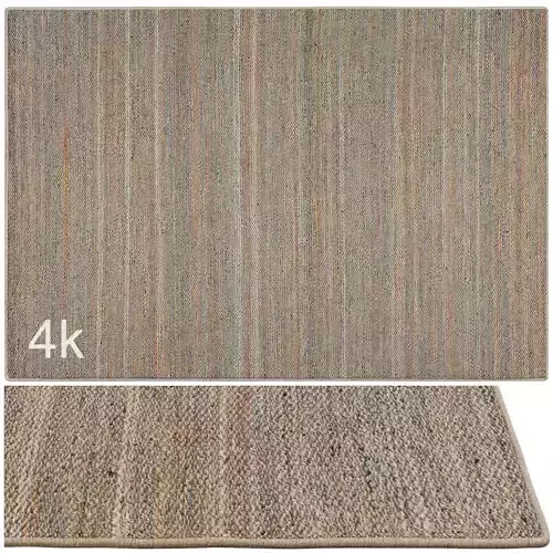 Carpet set 2207 - Jute Rug - 4K