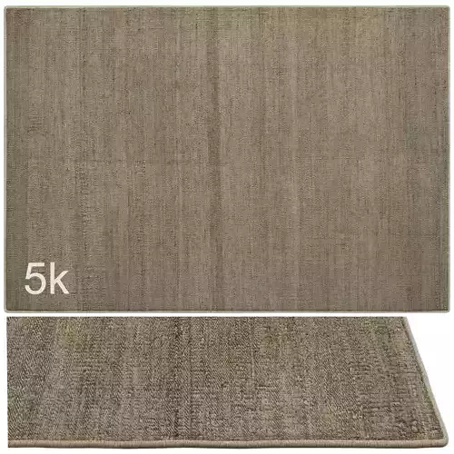 Carpet set 2205 - Braided Jute Rug - 5K