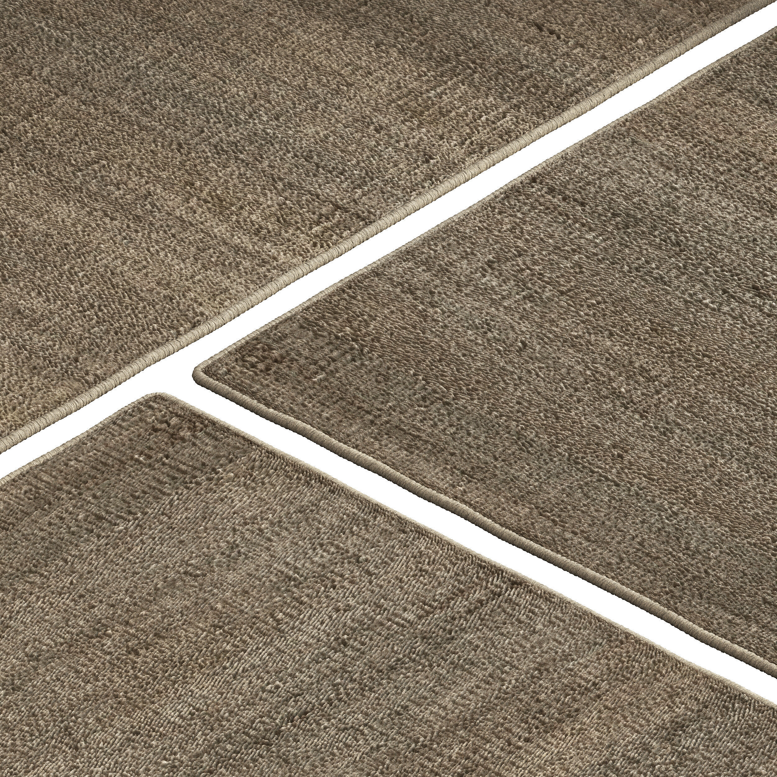 Carpet set 2205 - Braided Jute Rug - 5K 3D model_2