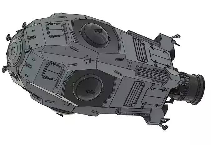 PROBE DROID VIPER DISPATCH POD VERSION TWO 3D print model