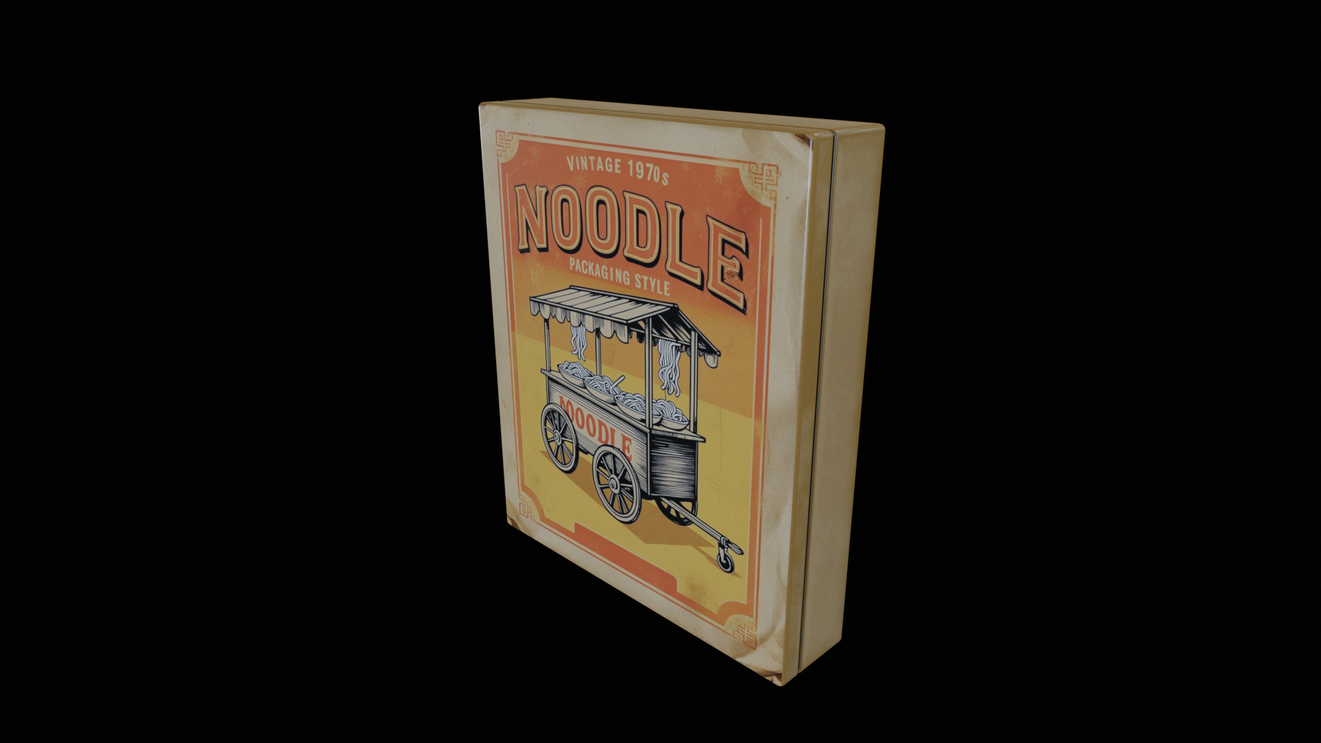 Instant Noodles - GAME READY PBR Low-poly 3D model Low-poly 3D model_4