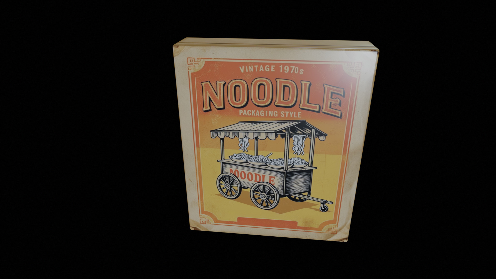 Instant Noodles - GAME READY PBR Low-poly 3D model Low-poly 3D model_3