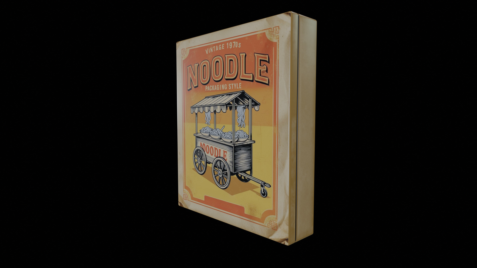 Instant Noodles - GAME READY PBR Low-poly 3D model Low-poly 3D model_5