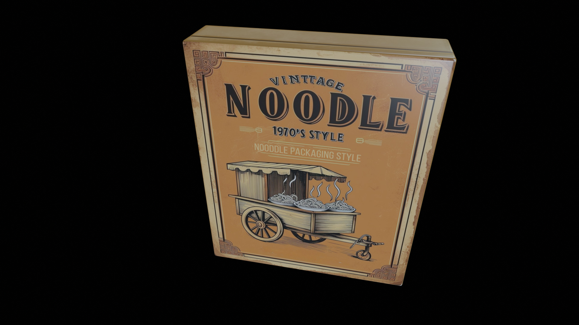 Instant Noodles - GAME READY PBR Low-poly 3D model Low-poly 3D model_3