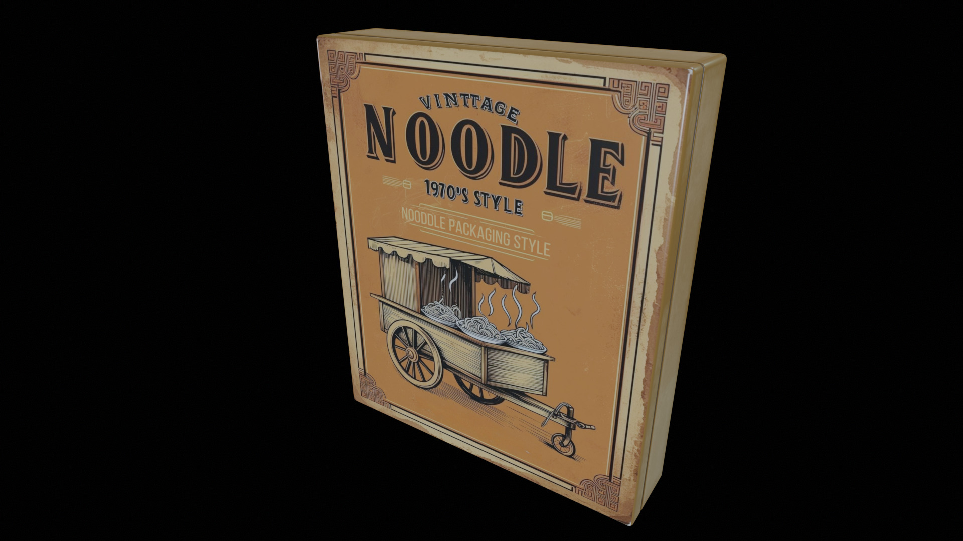 Instant Noodles - GAME READY PBR Low-poly 3D model Low-poly 3D model_4