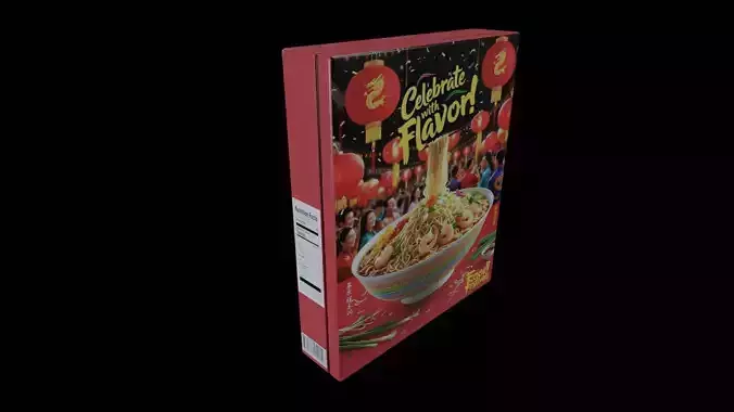 Instant Noodles - GAME READY PBR Low-poly 3D model