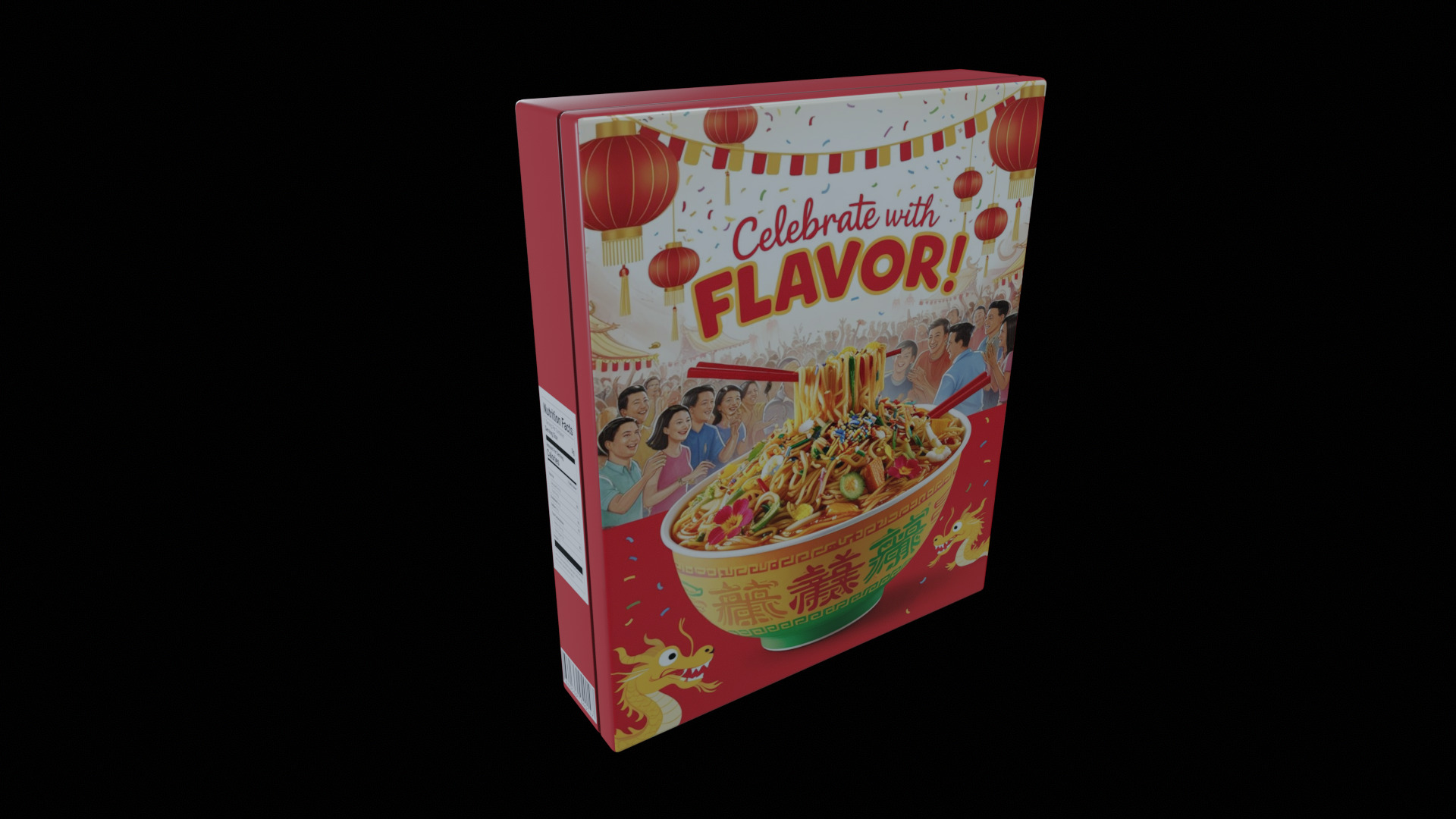 Instant Noodles - GAME READY PBR Low-poly 3D model Low-poly 3D model_2