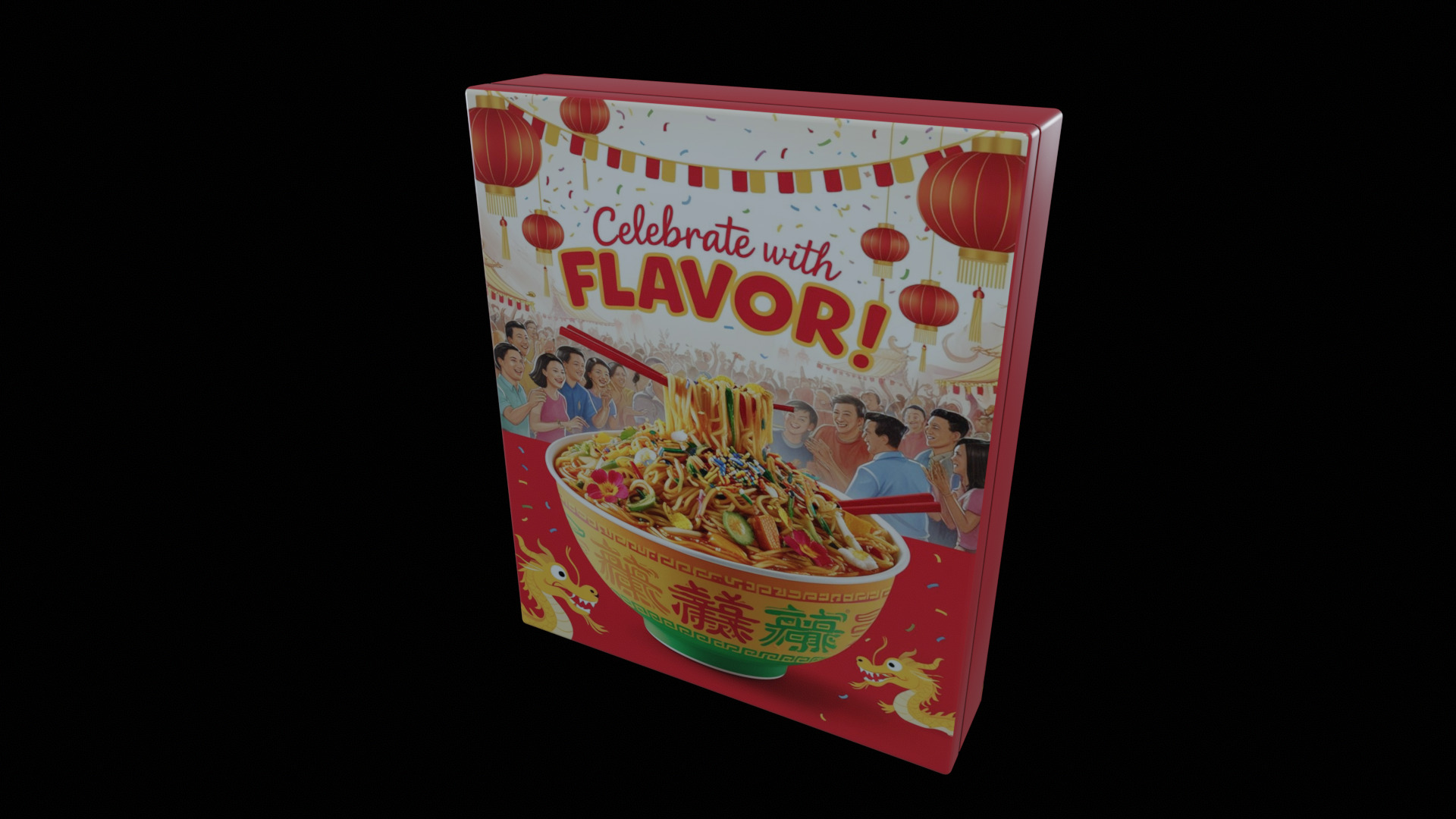 Instant Noodles - GAME READY PBR Low-poly 3D model Low-poly 3D model_4