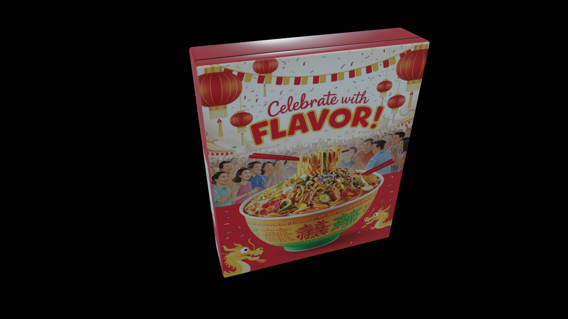 Instant Noodles - GAME READY PBR Low-poly 3D model Low-poly 3D model_3
