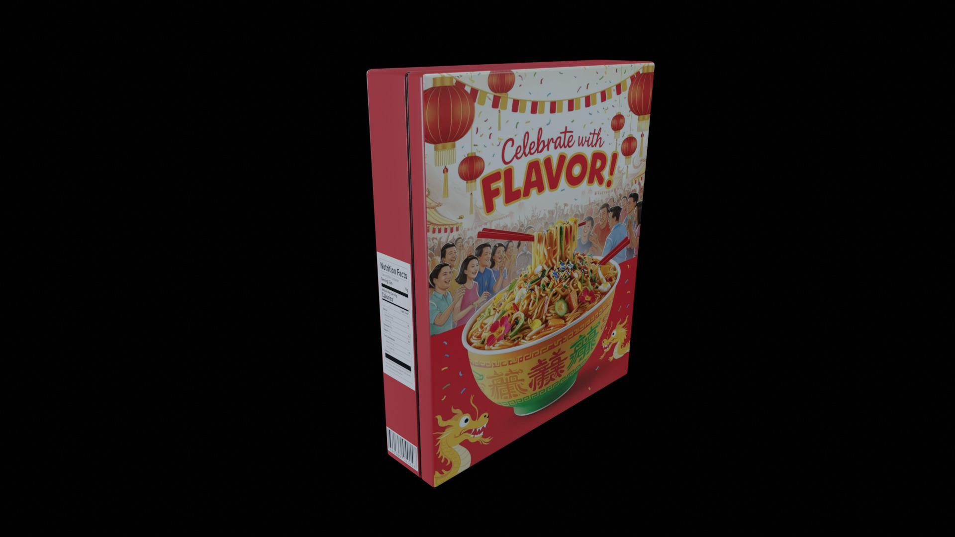 Instant Noodles - GAME READY PBR Low-poly 3D model Low-poly 3D model_1