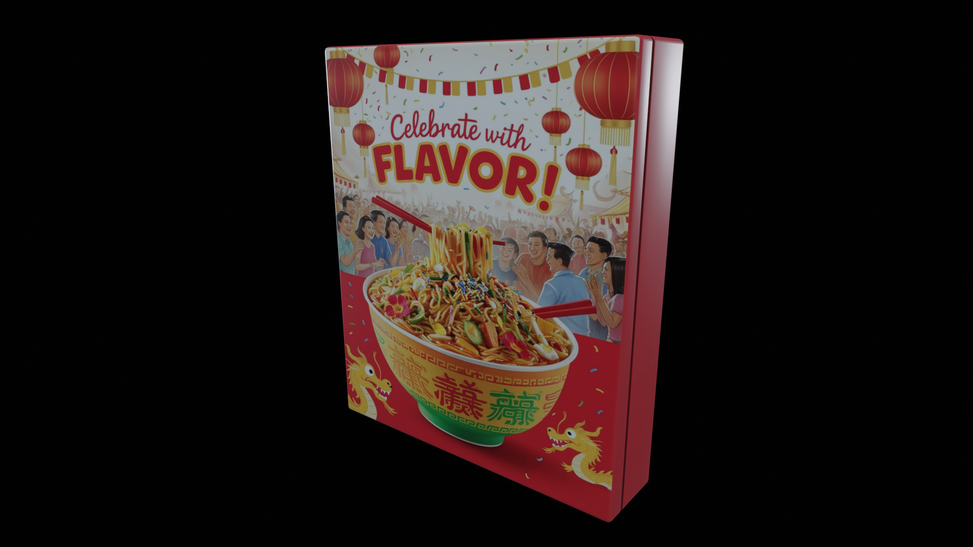 Instant Noodles - GAME READY PBR Low-poly 3D model Low-poly 3D model_5