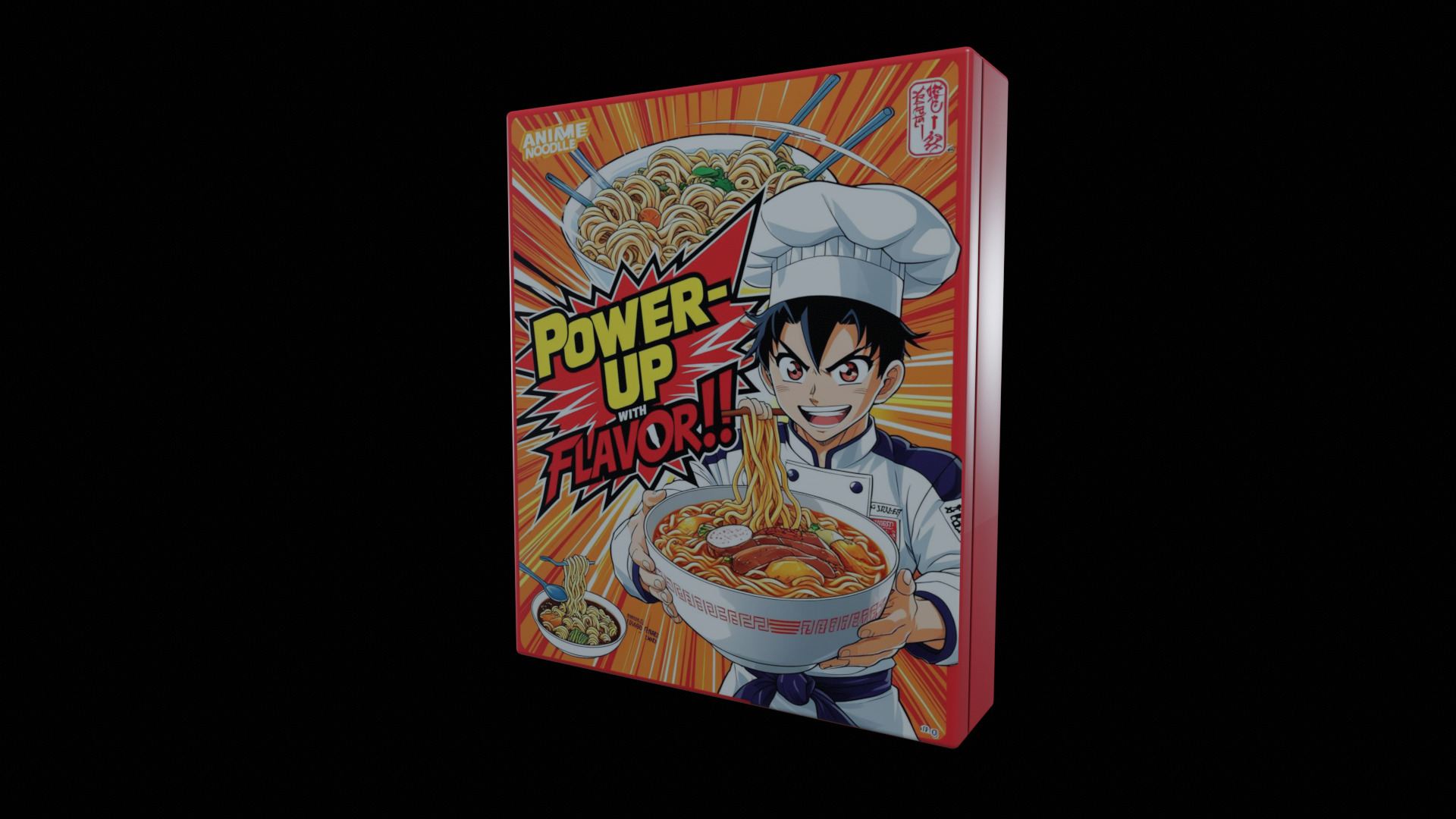 Instant Noodles - GAME READY PBR Low-poly 3D model Low-poly 3D model_5