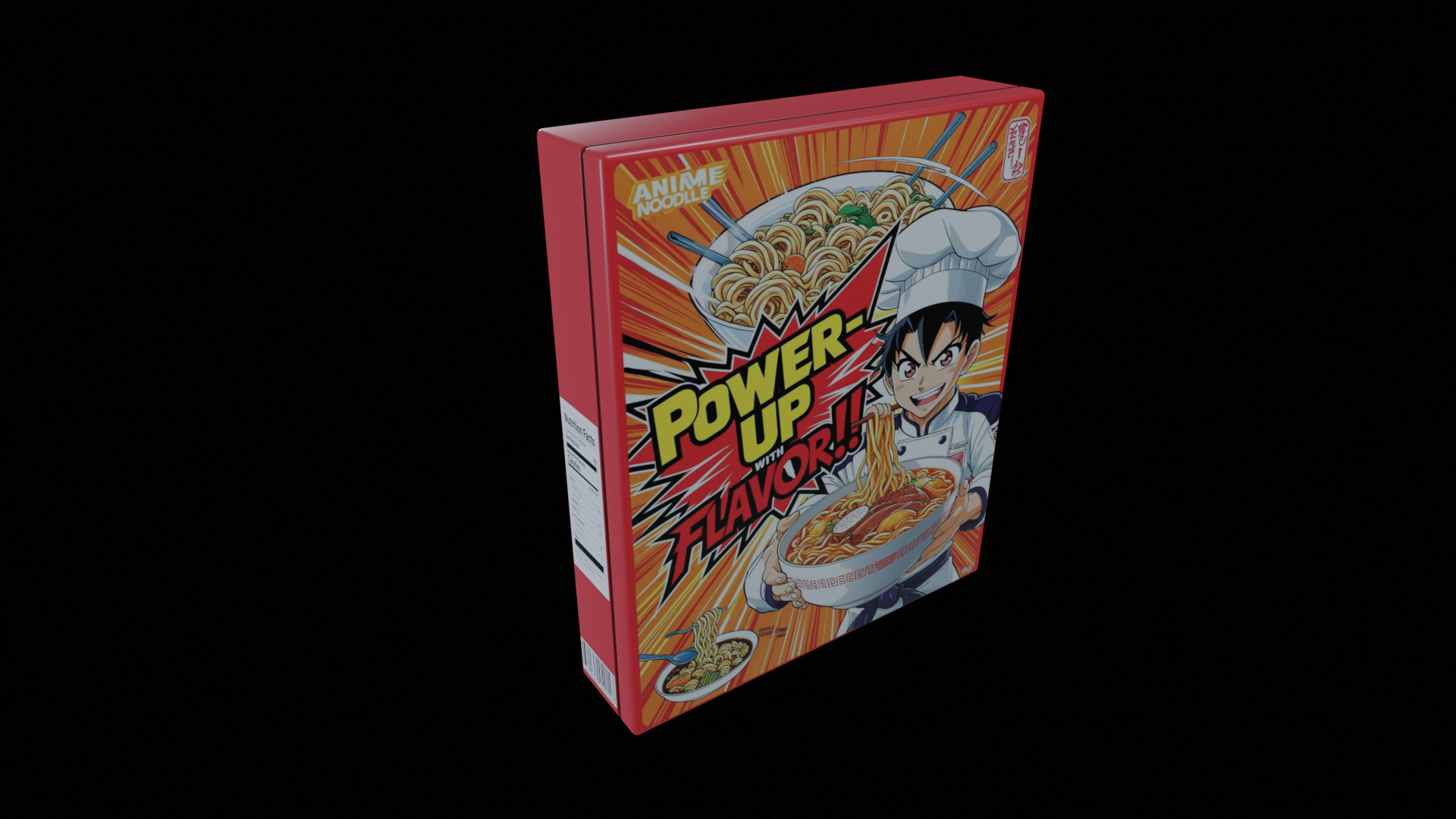 Instant Noodles - GAME READY PBR Low-poly 3D model Low-poly 3D model_2