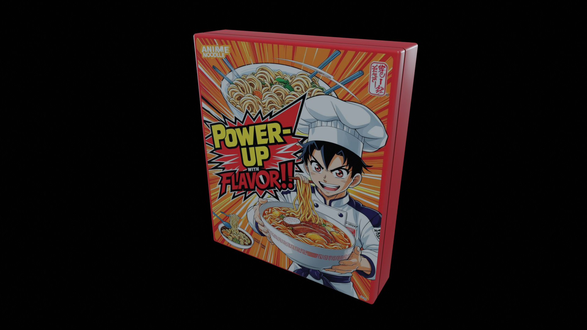 Instant Noodles - GAME READY PBR Low-poly 3D model Low-poly 3D model_4