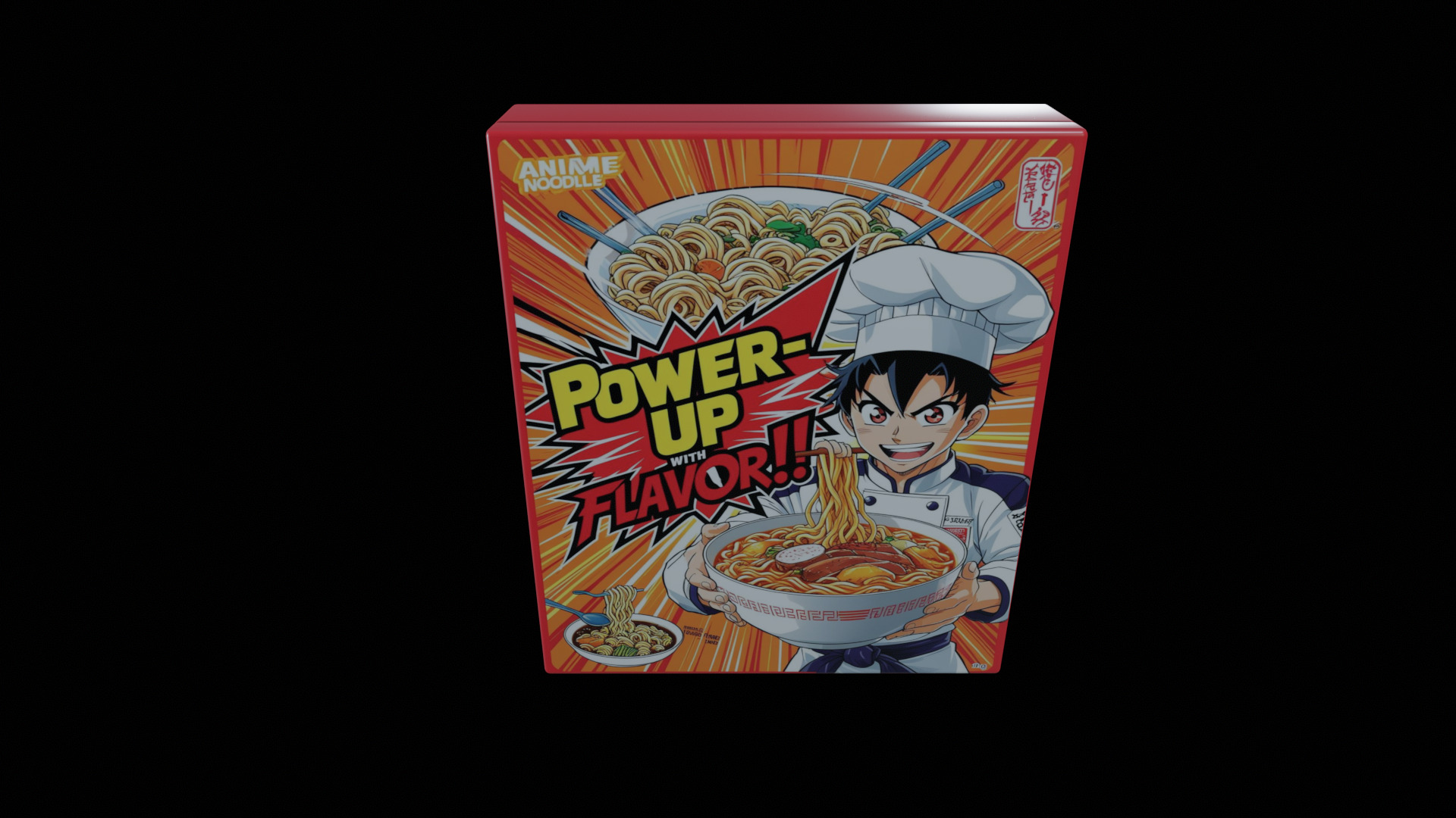 Instant Noodles - GAME READY PBR Low-poly 3D model Low-poly 3D model_3