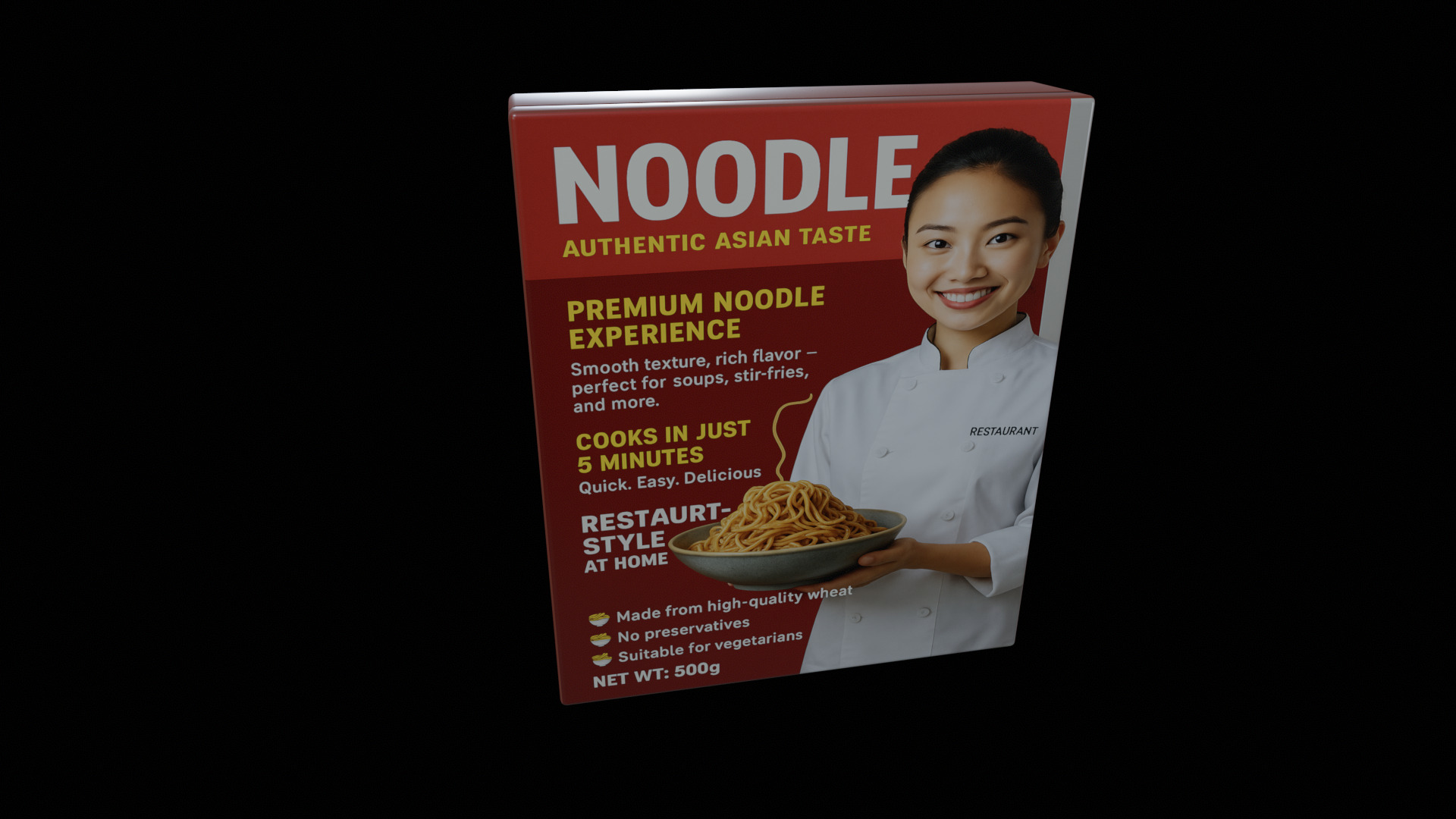 Instant Noodles - GAME READY PBR Low-poly 3D model Low-poly 3D model_2