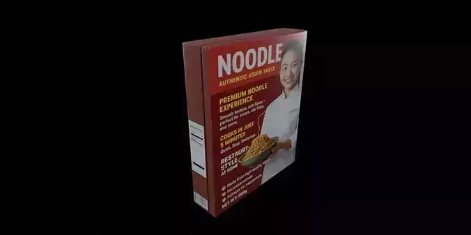 Instant Noodles - GAME READY PBR Low-poly 3D model