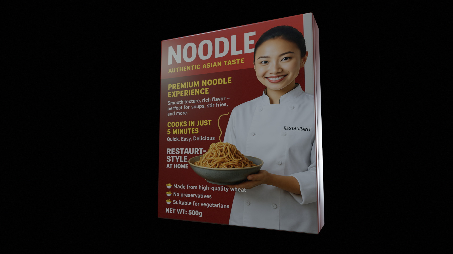 Instant Noodles - GAME READY PBR Low-poly 3D model Low-poly 3D model_5
