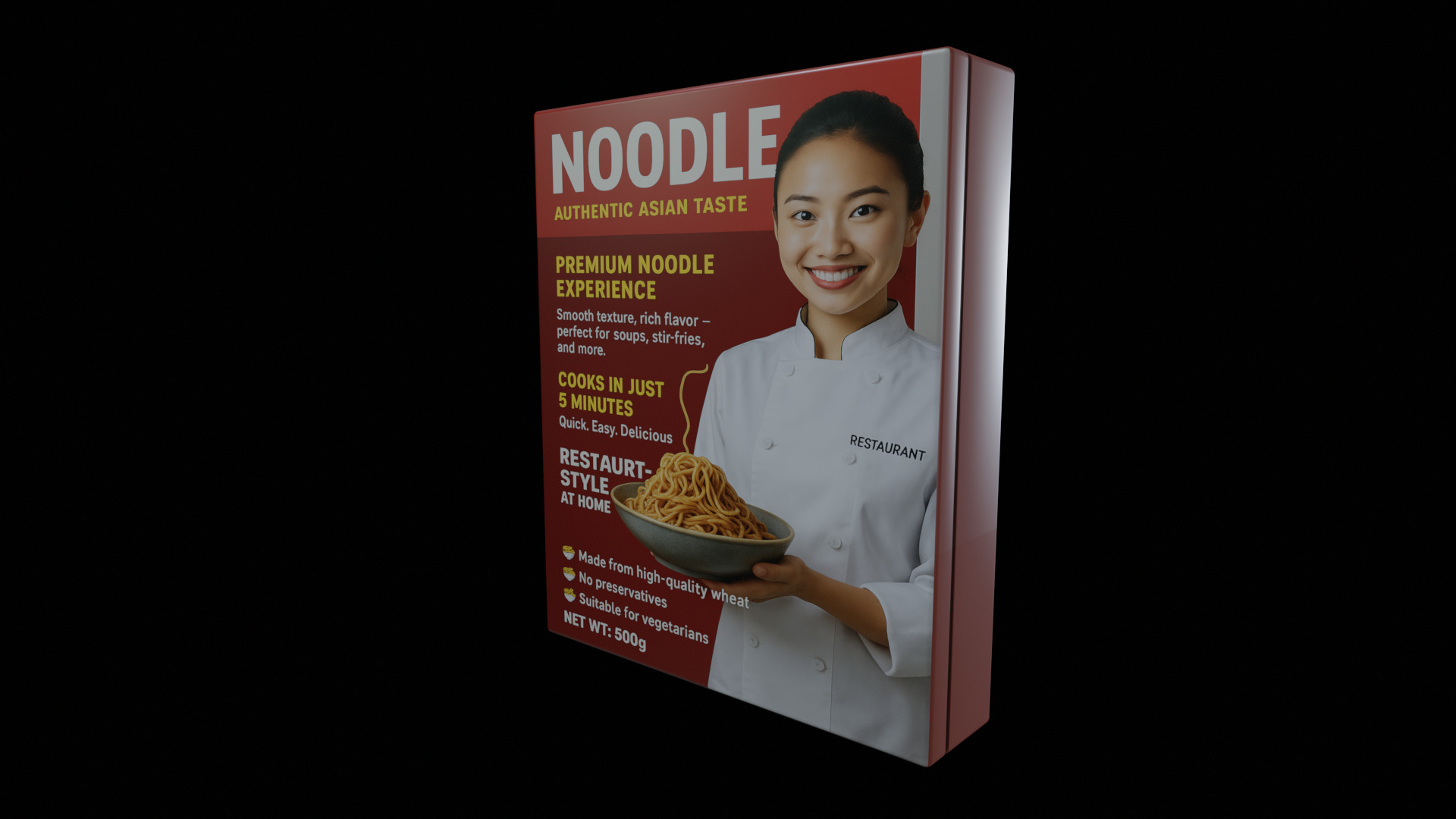 Instant Noodles - GAME READY PBR Low-poly 3D model Low-poly 3D model_4