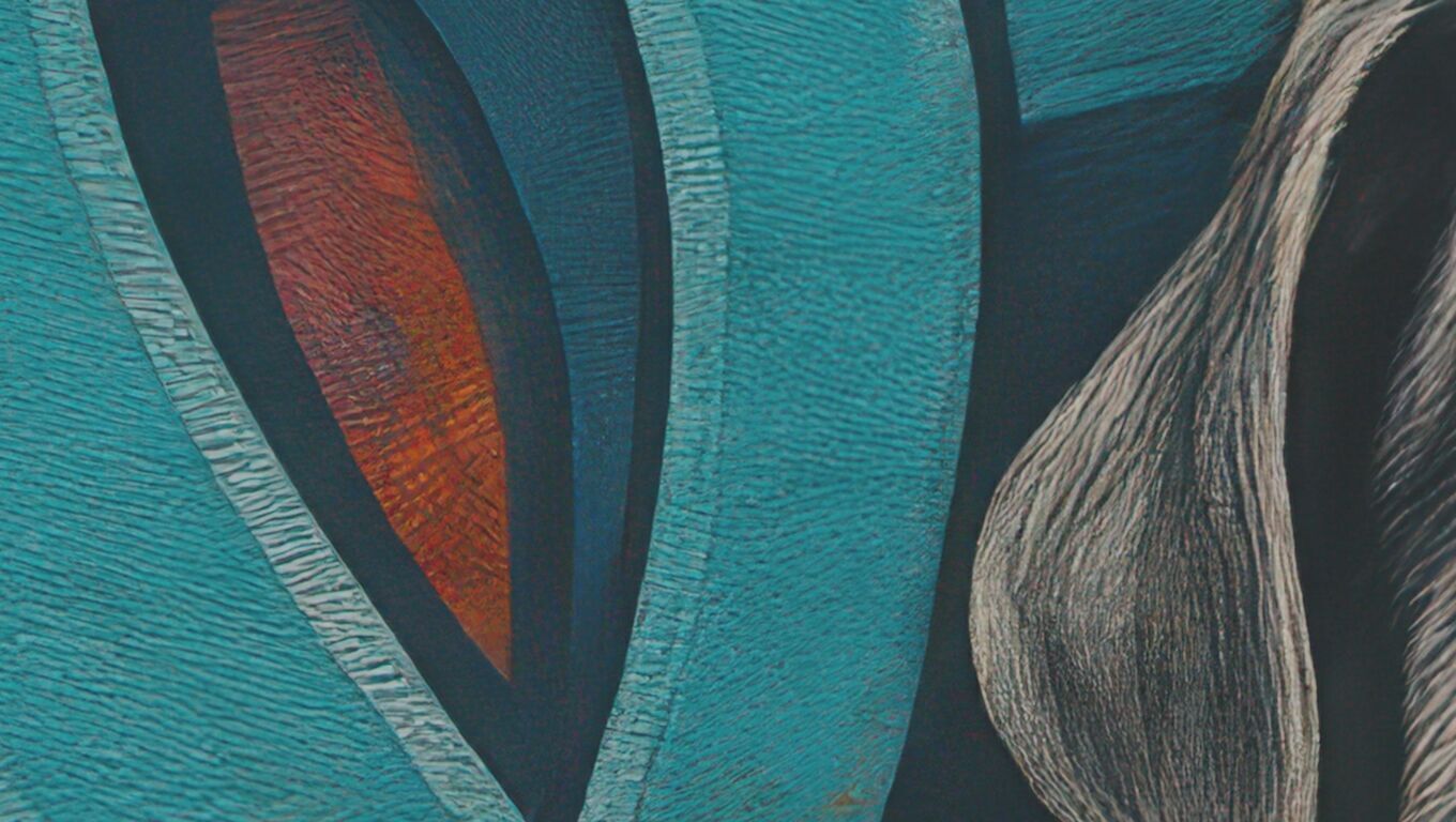 16K Base Color Texture  Dog and Serpent Mural Ultra HD  Texture_16