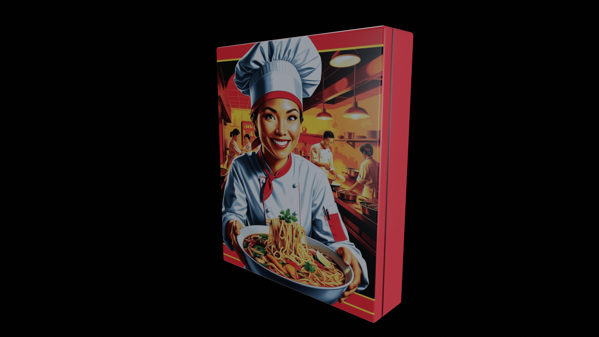 Instant Noodles - GAME READY PBR Low-poly 3D model Low-poly 3D model_4