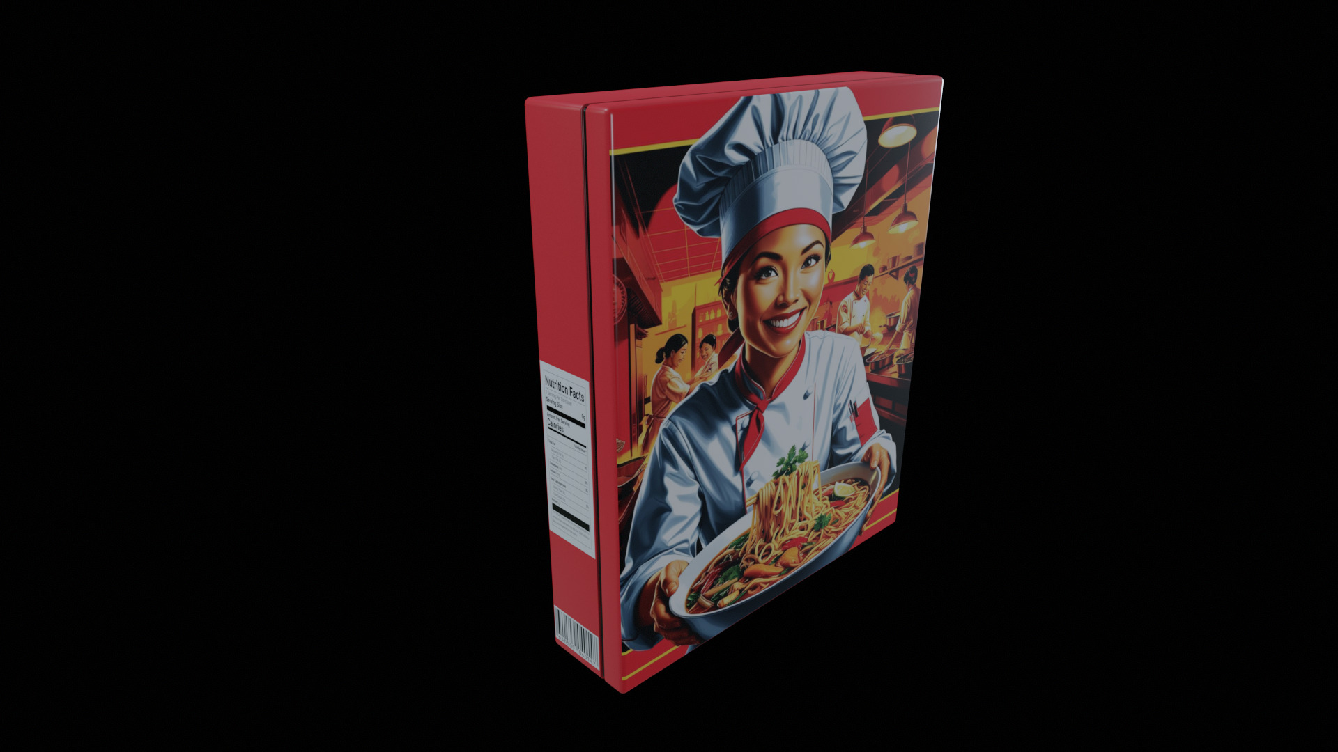 Instant Noodles - GAME READY PBR Low-poly 3D model Low-poly 3D model_1