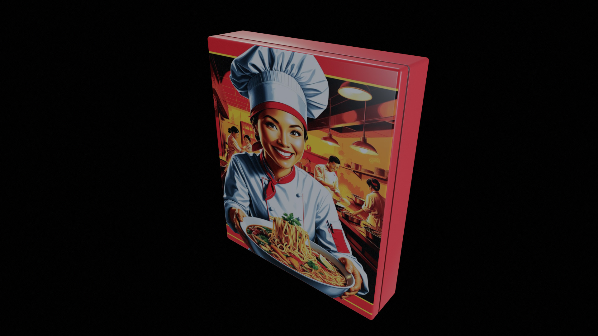 Instant Noodles - GAME READY PBR Low-poly 3D model Low-poly 3D model_3