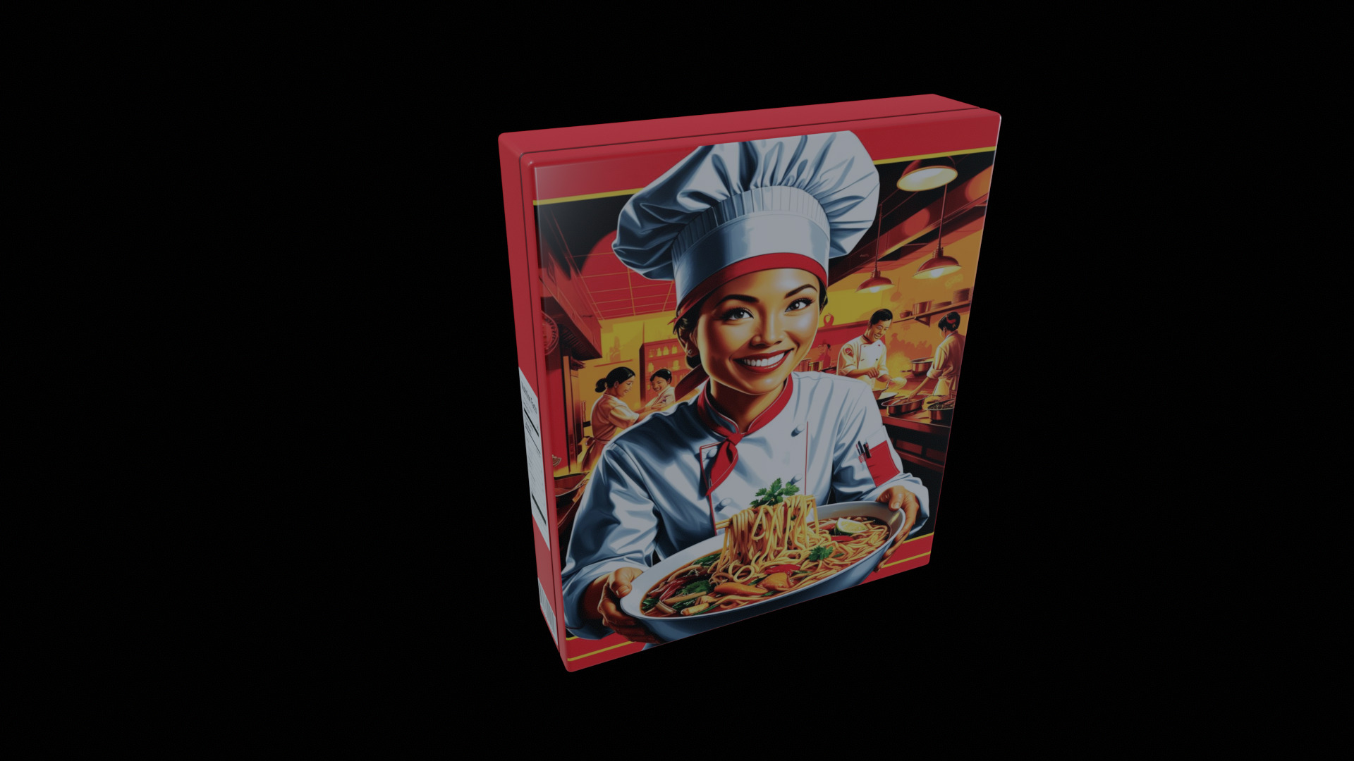 Instant Noodles - GAME READY PBR Low-poly 3D model Low-poly 3D model_2