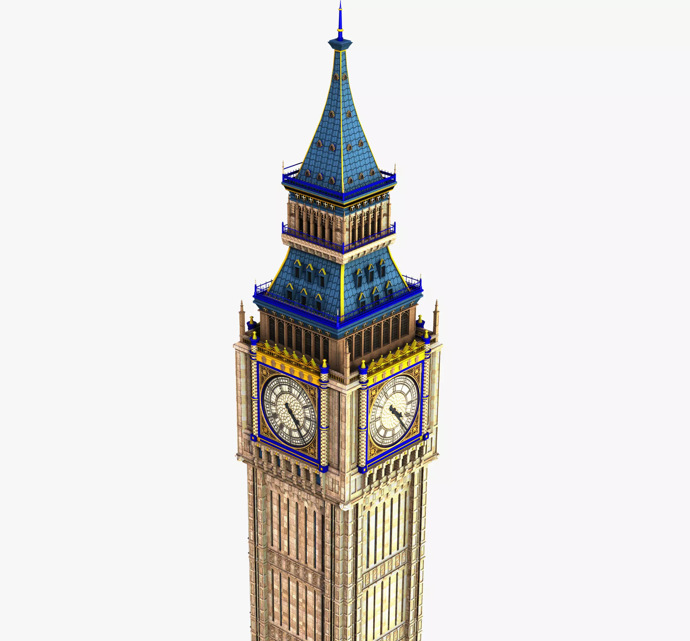 Big Ben 3D model_0
