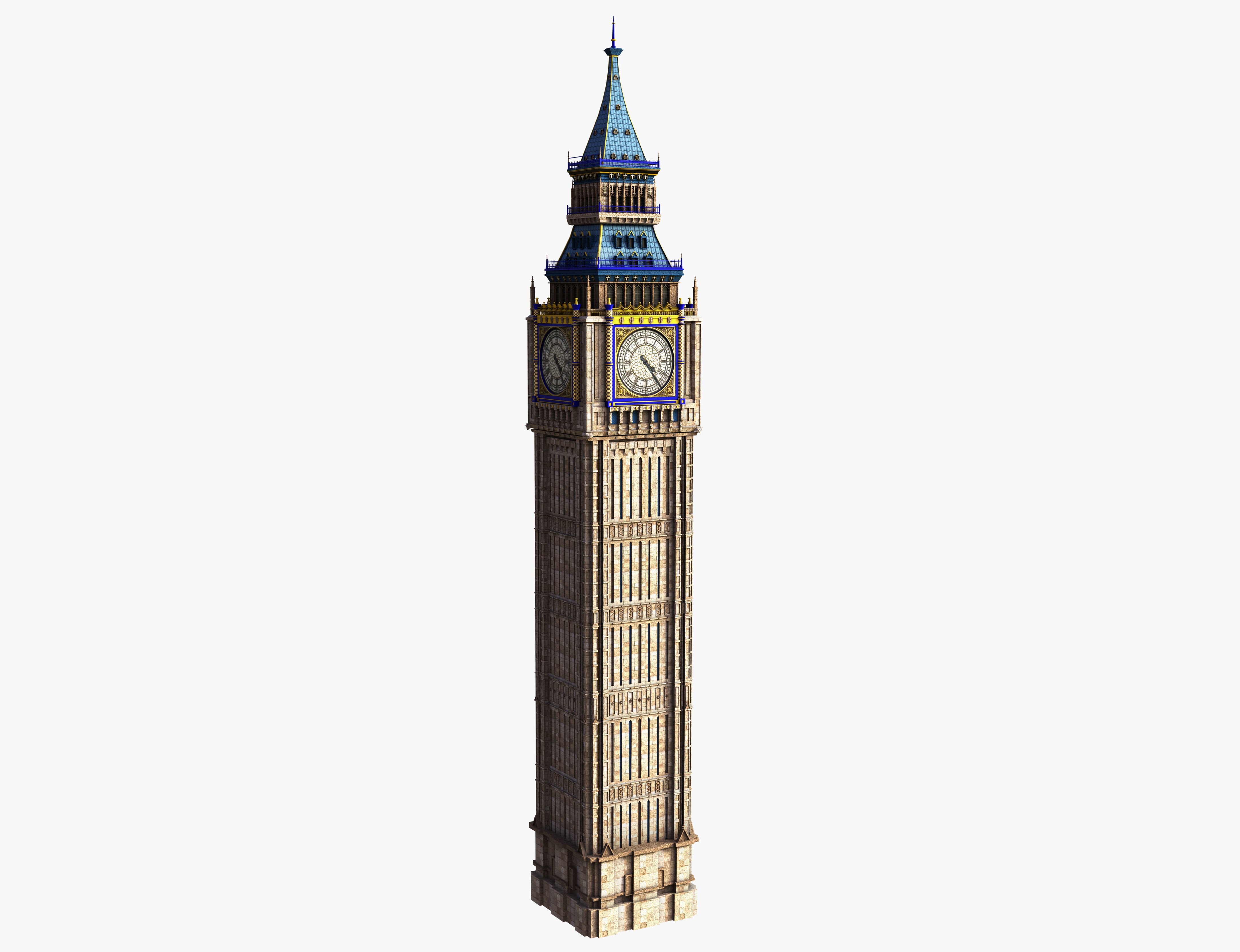 Big Ben 3D model_4