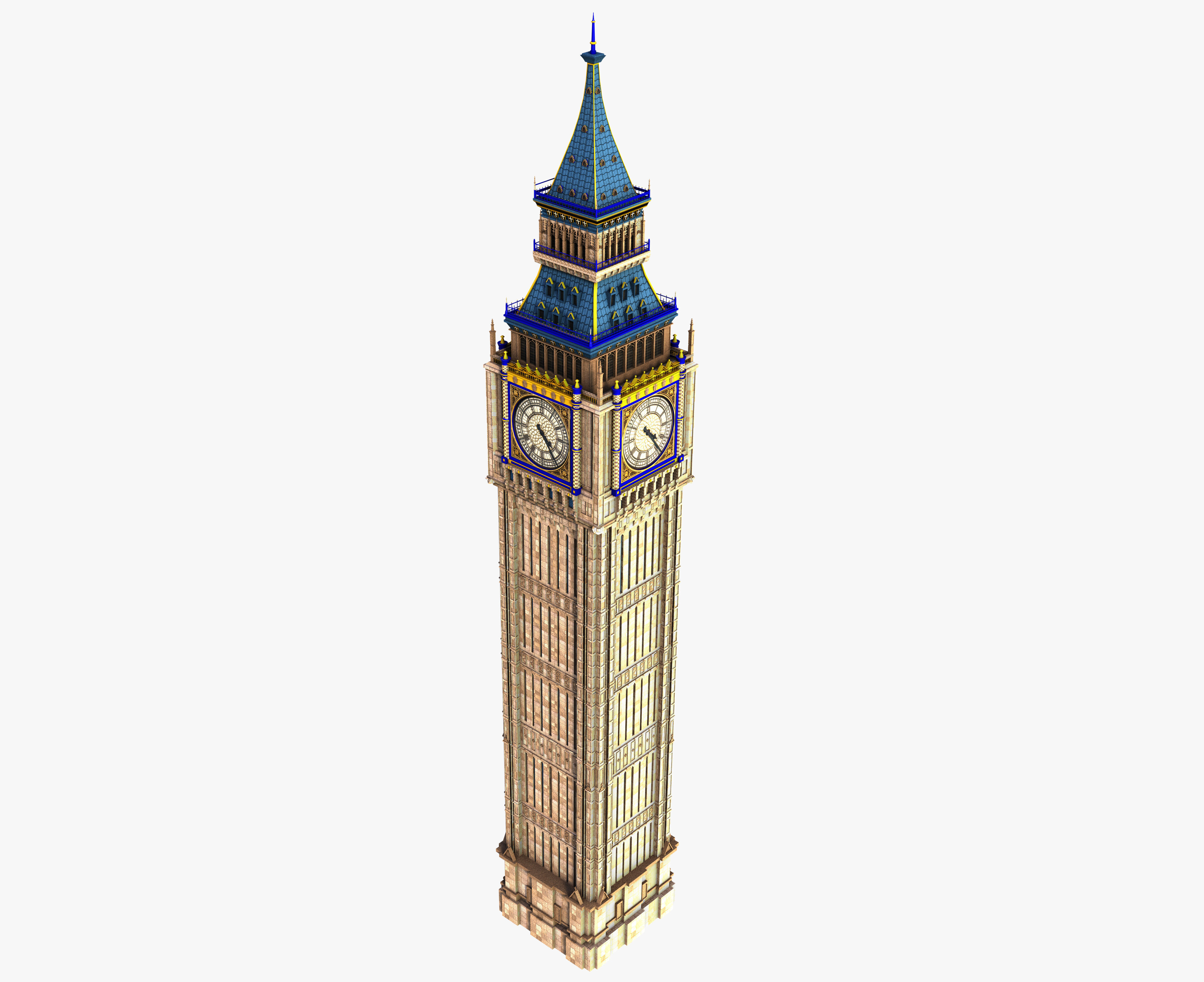 Big Ben 3D model_2
