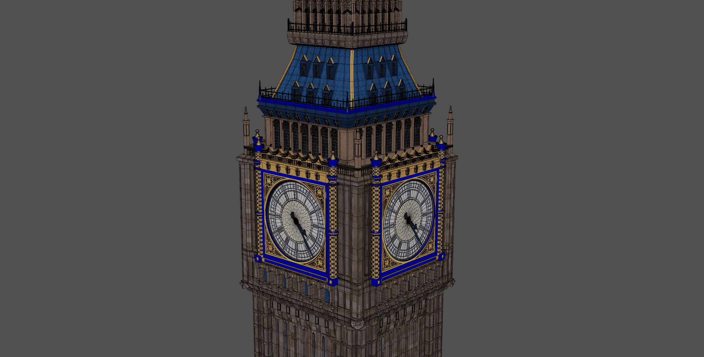 Big Ben 3D model_16