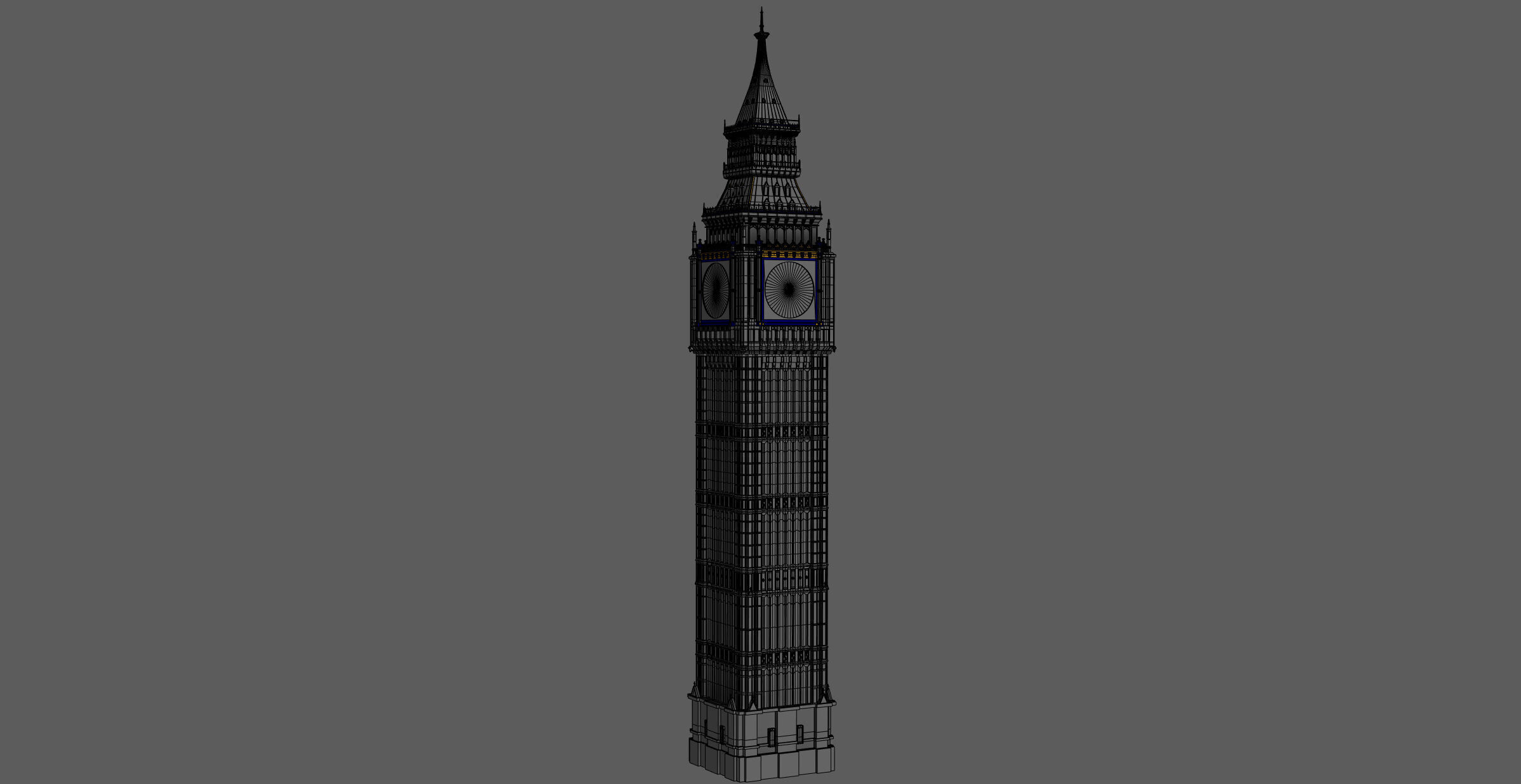 Big Ben 3D model_14