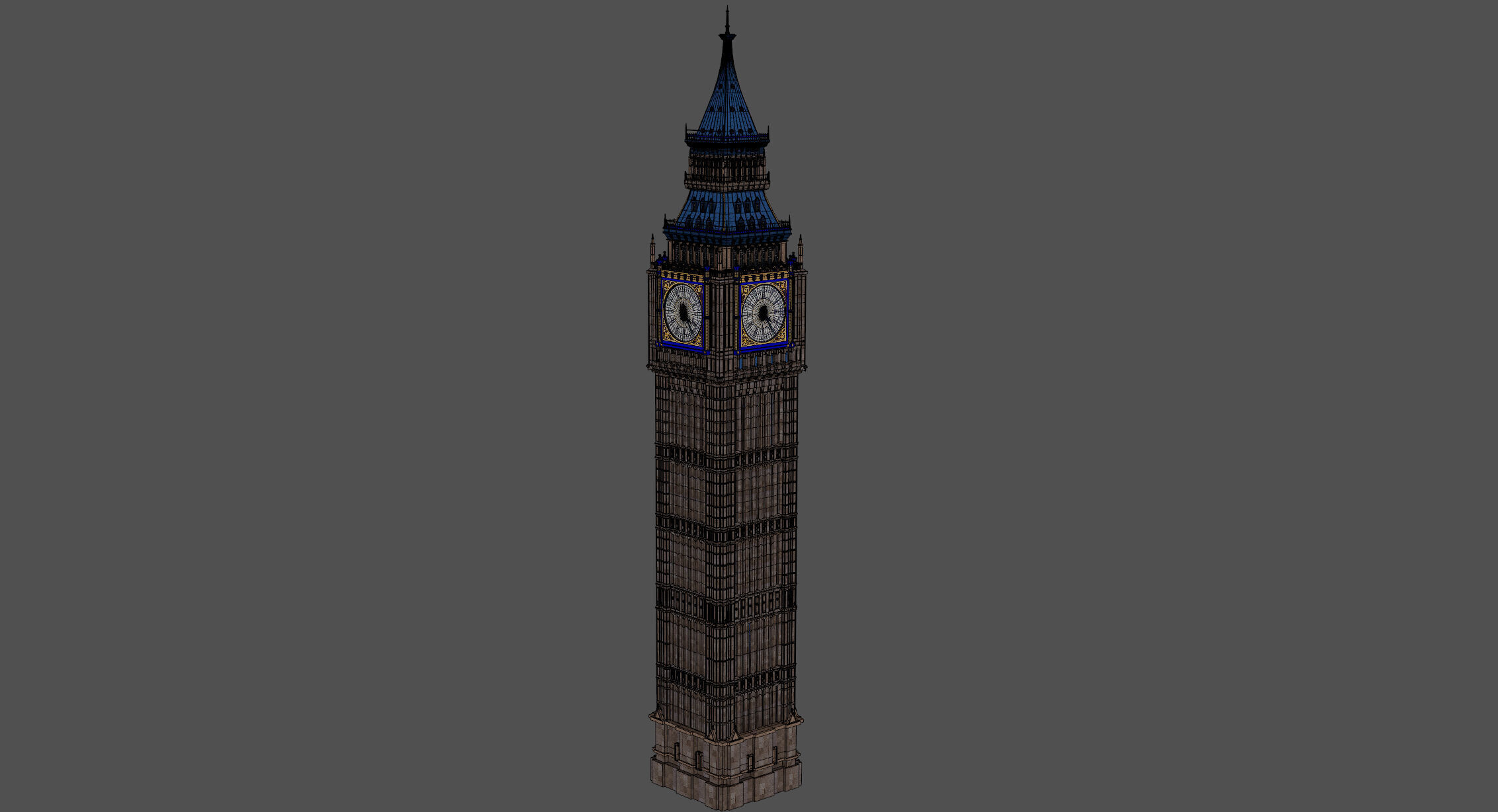 Big Ben 3D model_13