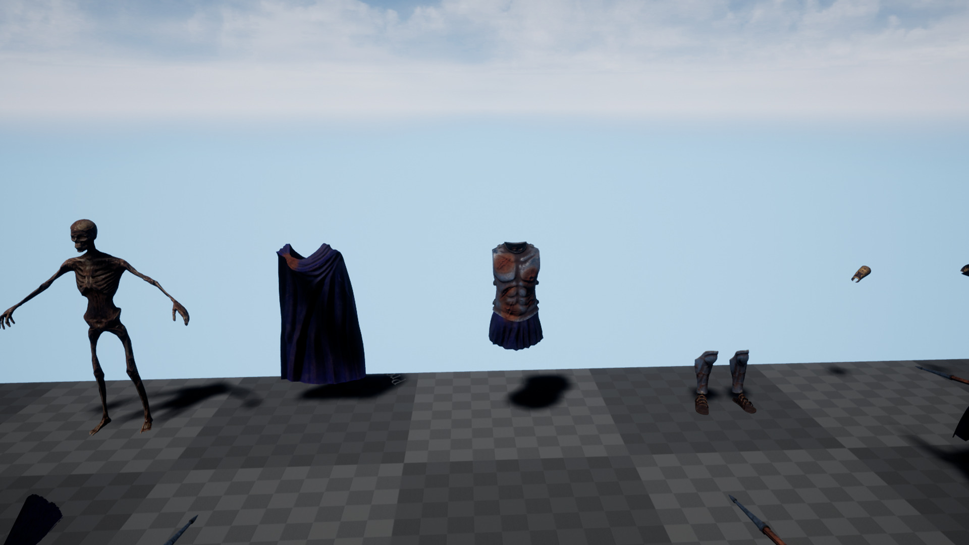 SKELETON SPARTAN ROYAL  Low-poly 3D model_15