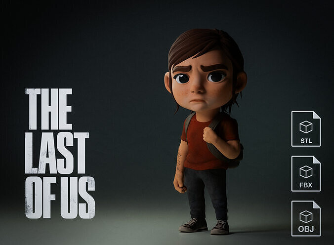 The Last Of Us - Ellie  3D model
