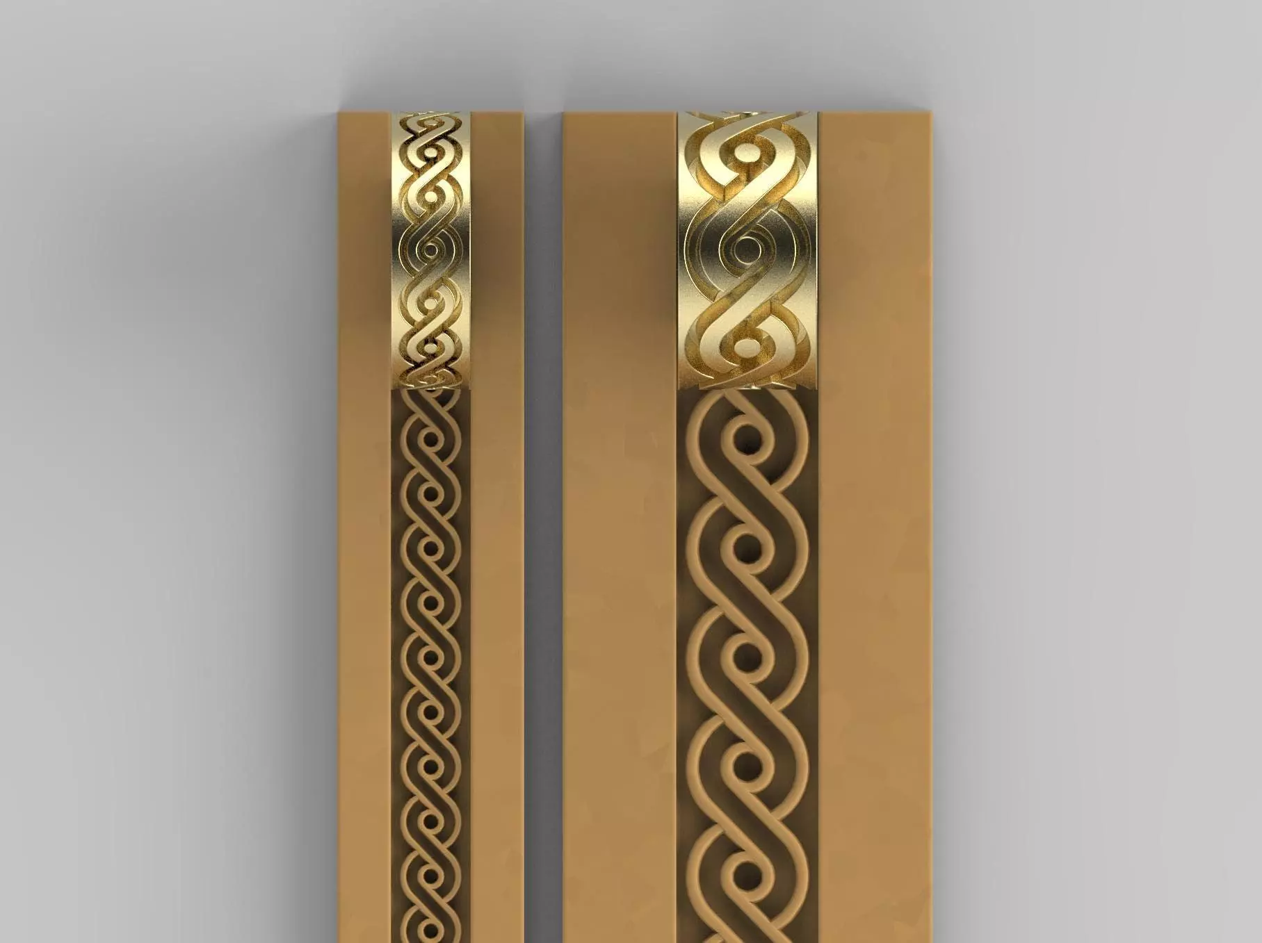 Texture Rollers Wheels for Leather Clay Patterns 3D T001 3D print model_0