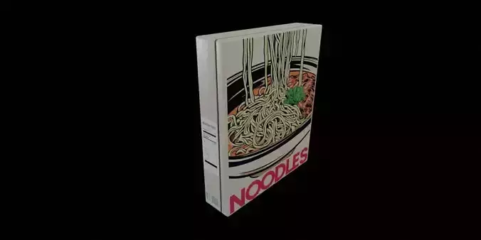 Instant Noodles - GAME READY PBR Low-poly 3D model